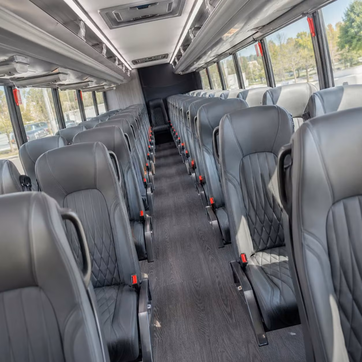 35 passenger minibus inside