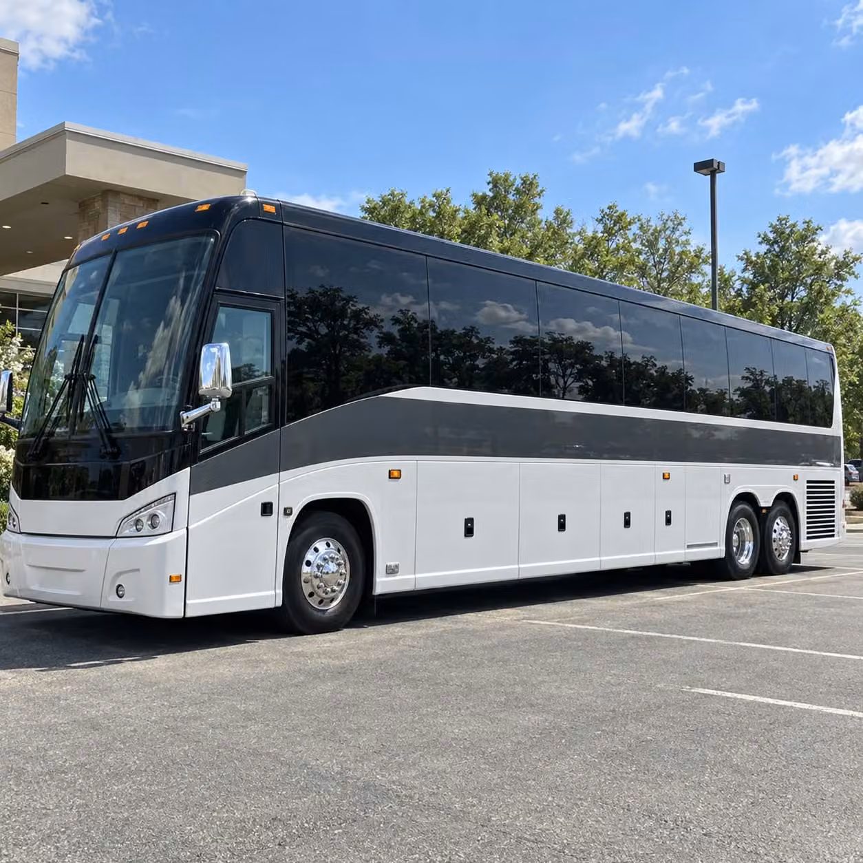 college campus tour bus rentals for phoenix high school groups