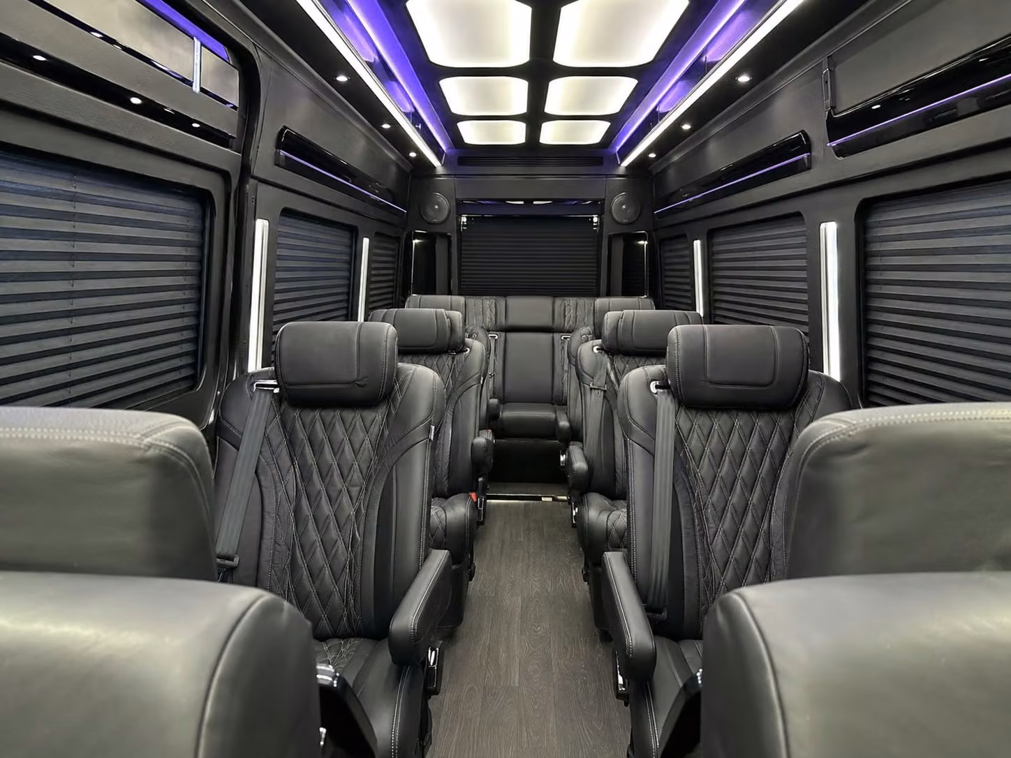 sprinter van with driver interior